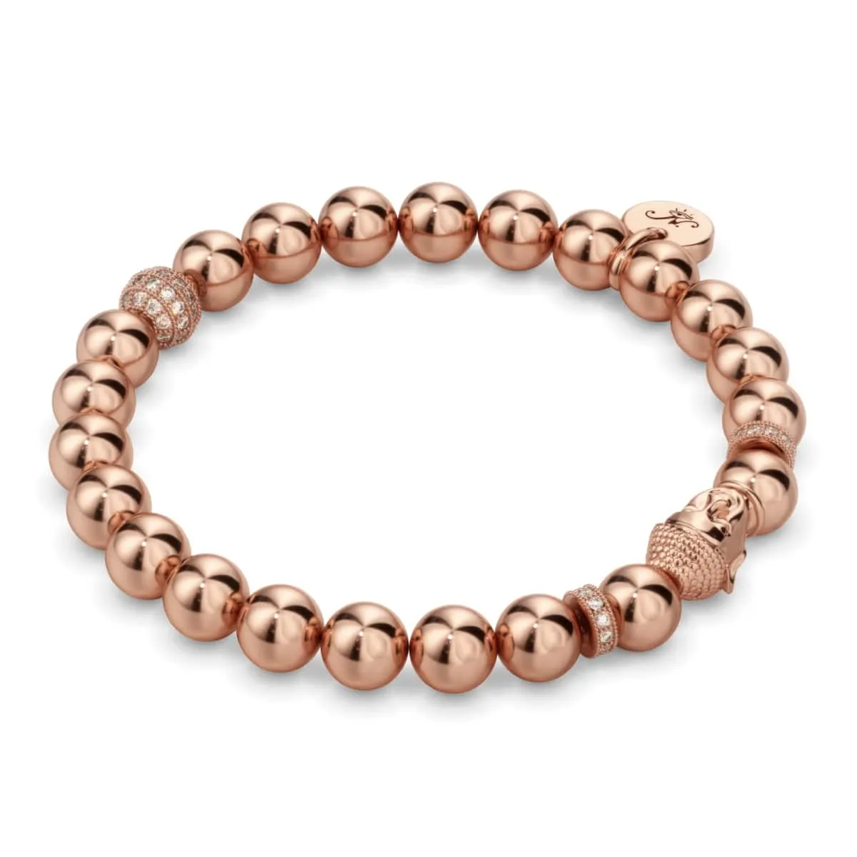 18k Rose Gold | Gilded Buddha Bracelet