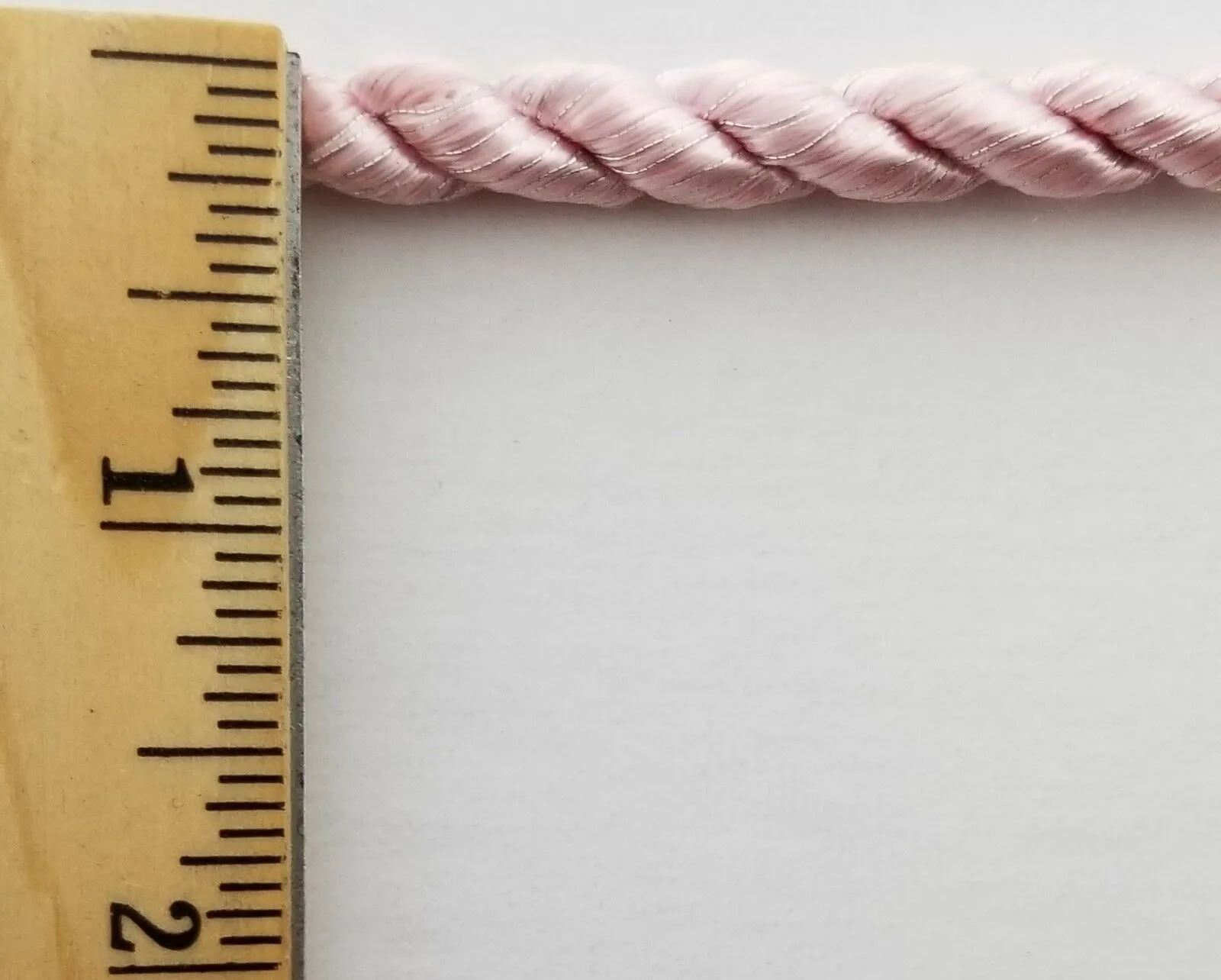 5/16" Twist Cord Rope Trimming with Metallic - 10 Yards - Many Colors Available!