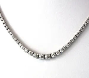 6.66 Carat Diamond Necklace