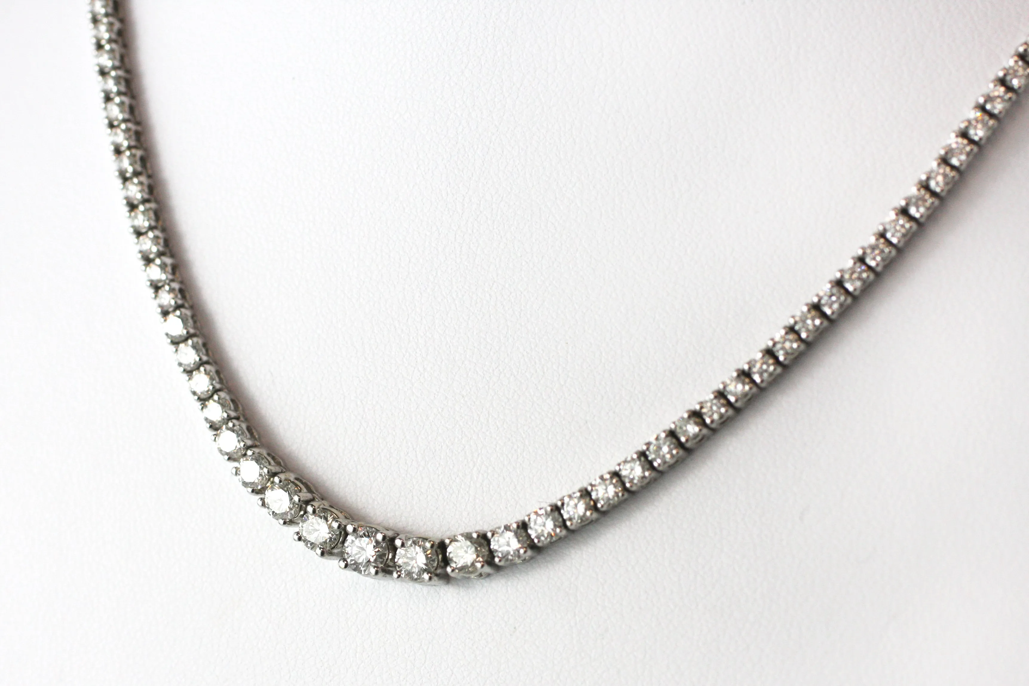 6.66 Carat Diamond Necklace