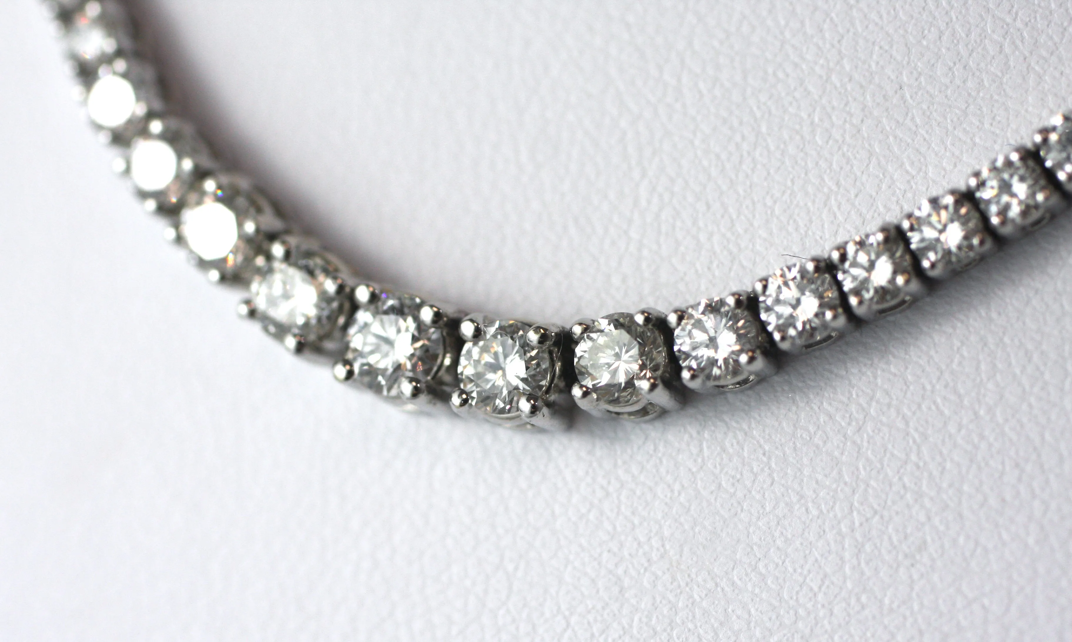 6.66 Carat Diamond Necklace