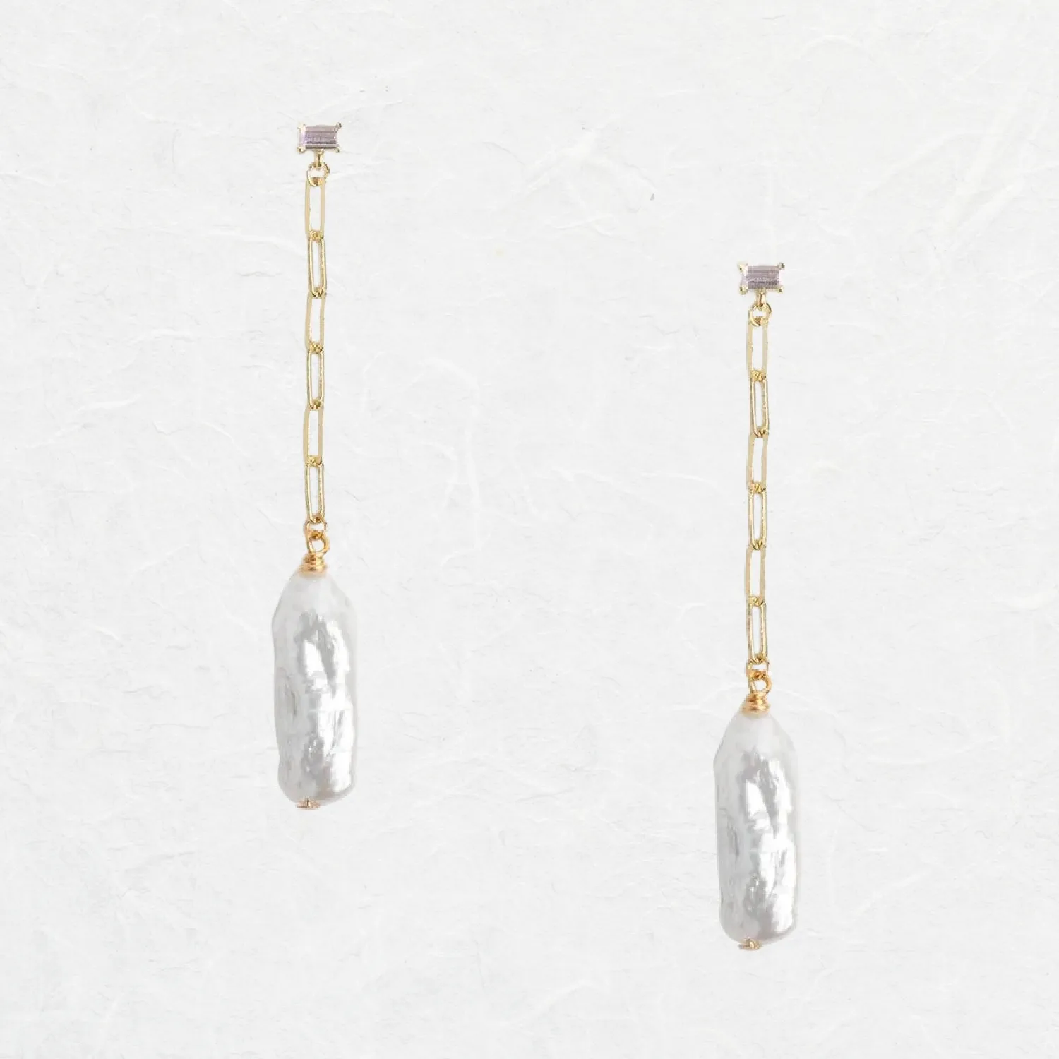 Bel Link Pearl Earrings