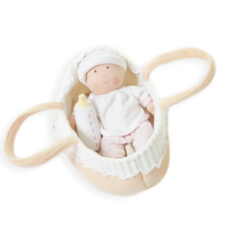 Bonikka - Grace Baby Doll in Carry Cot With Accessories