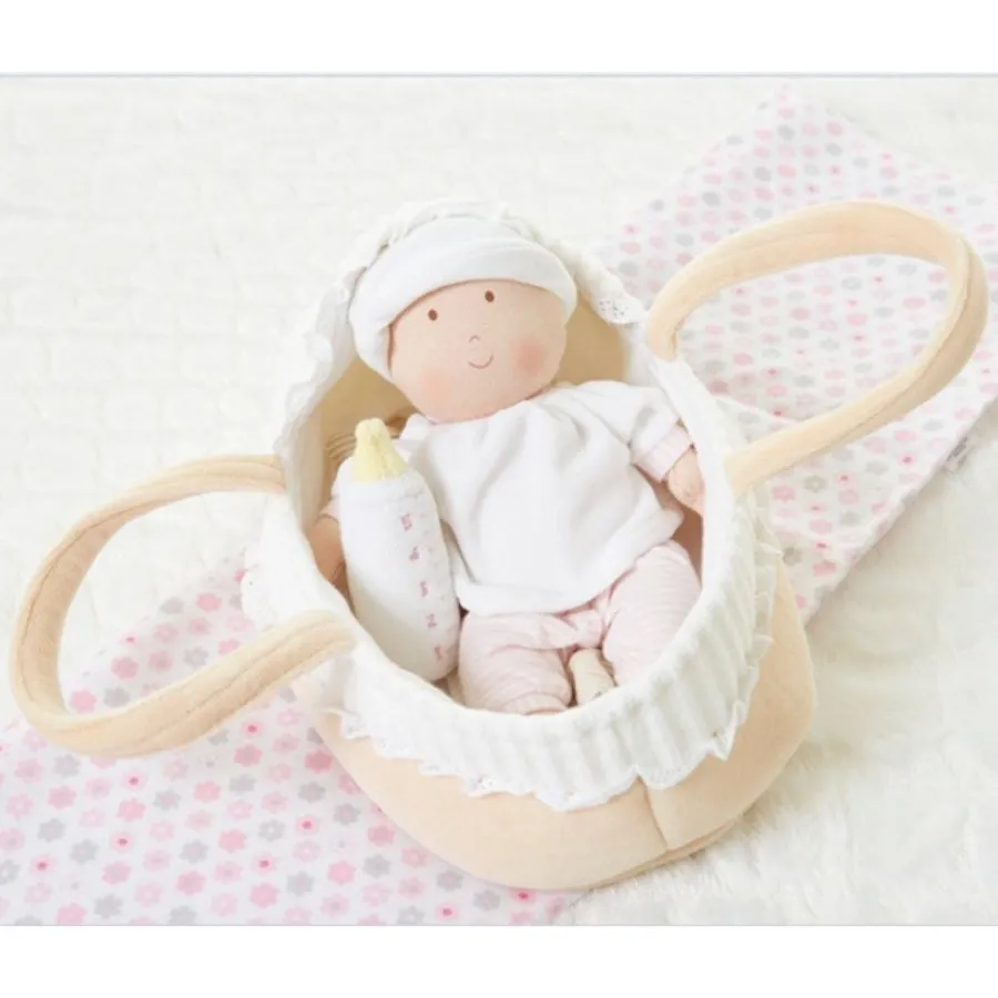 Bonikka - Grace Baby Doll in Carry Cot With Accessories