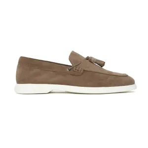 BOSS Sienne Mocc sdnp Shoe in Medium Beige