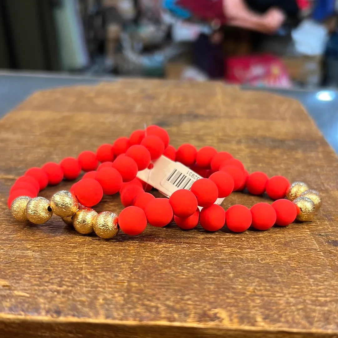 Clay Beaded Bracelets