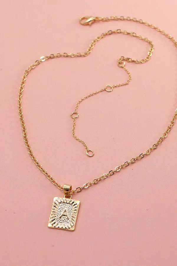 Delicate Initial Necklace