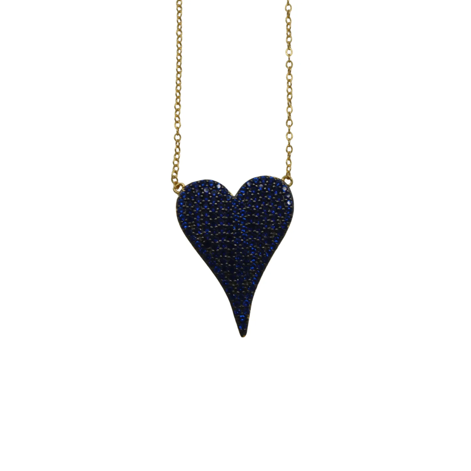 Diamonds Heart Necklace