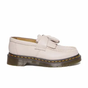 Dr. Martens Women's Adrian Virginia Leather Tassel Loafers (Vintage Taupe/Virginia)