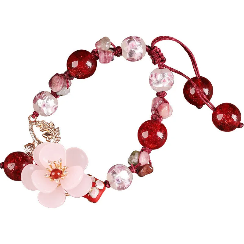 Gorgeous Flower Classic Tourmaline Bracelet!!