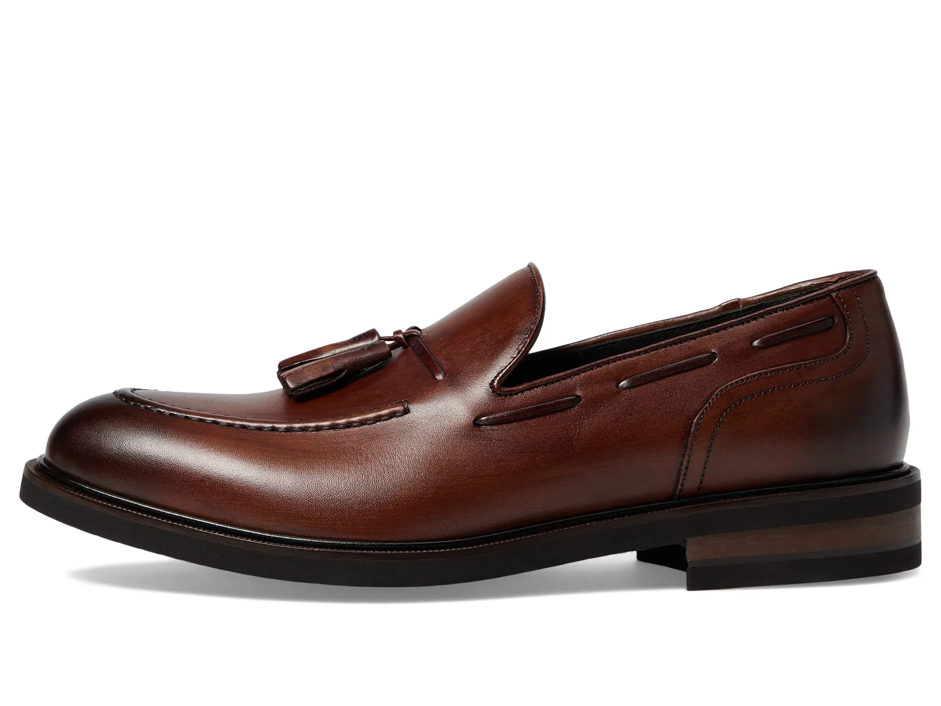 Johnston & Murphy Collection Hartley Tassel Loafers, brown