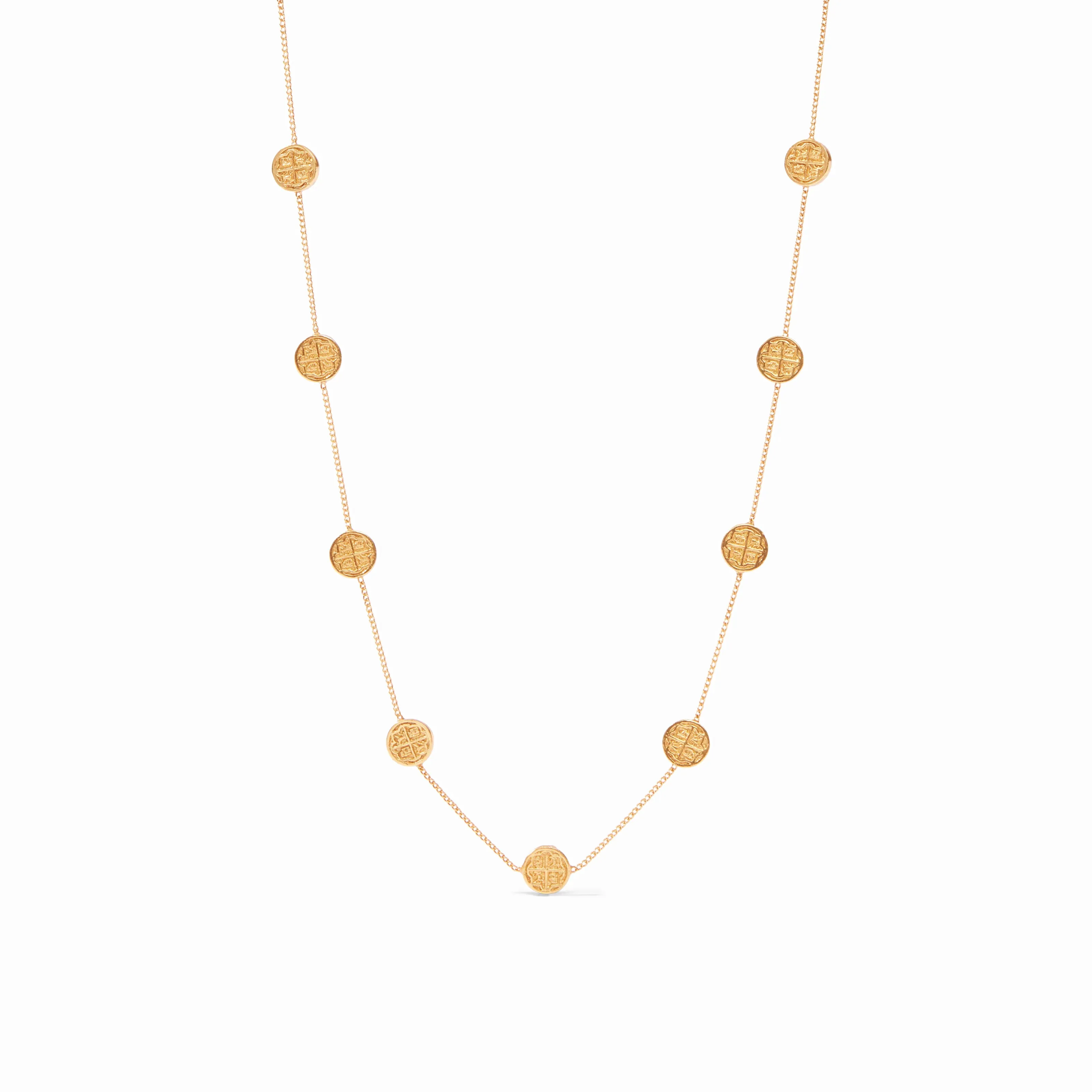 Julie Vos Valencia Delicate Station Necklace