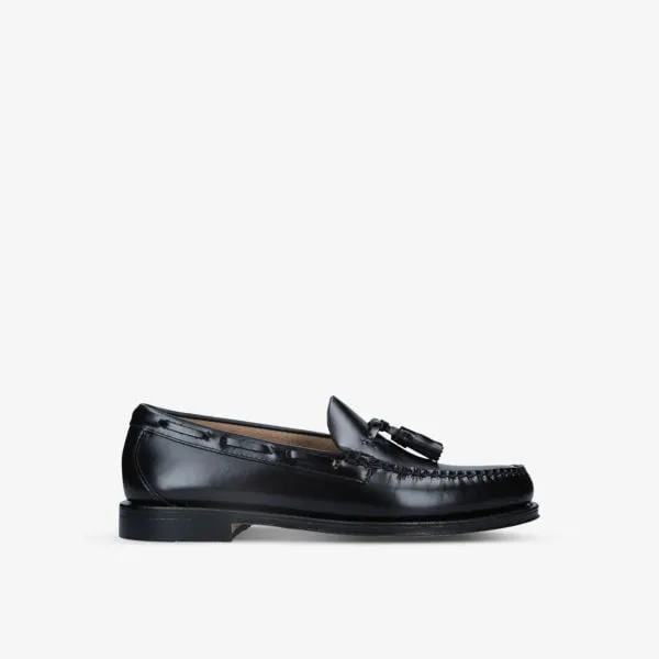 Larkin Leather Tassel Loafers Bass Weejuns, Black