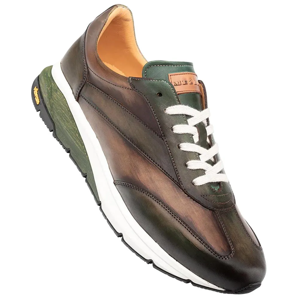 Mezlan Magico Forest/Olive Two-Toned Sneakers