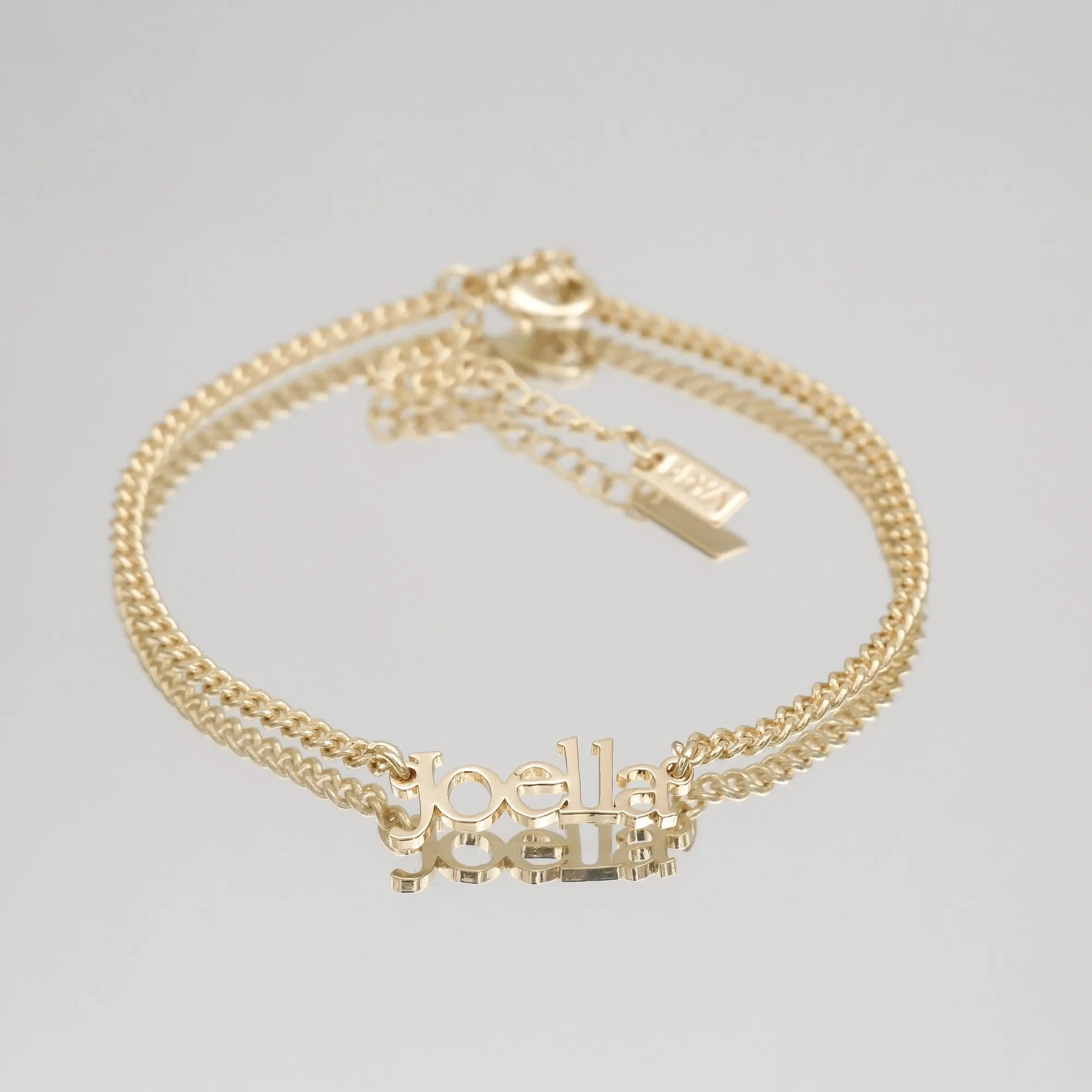 Monaco Custom Name Anklet