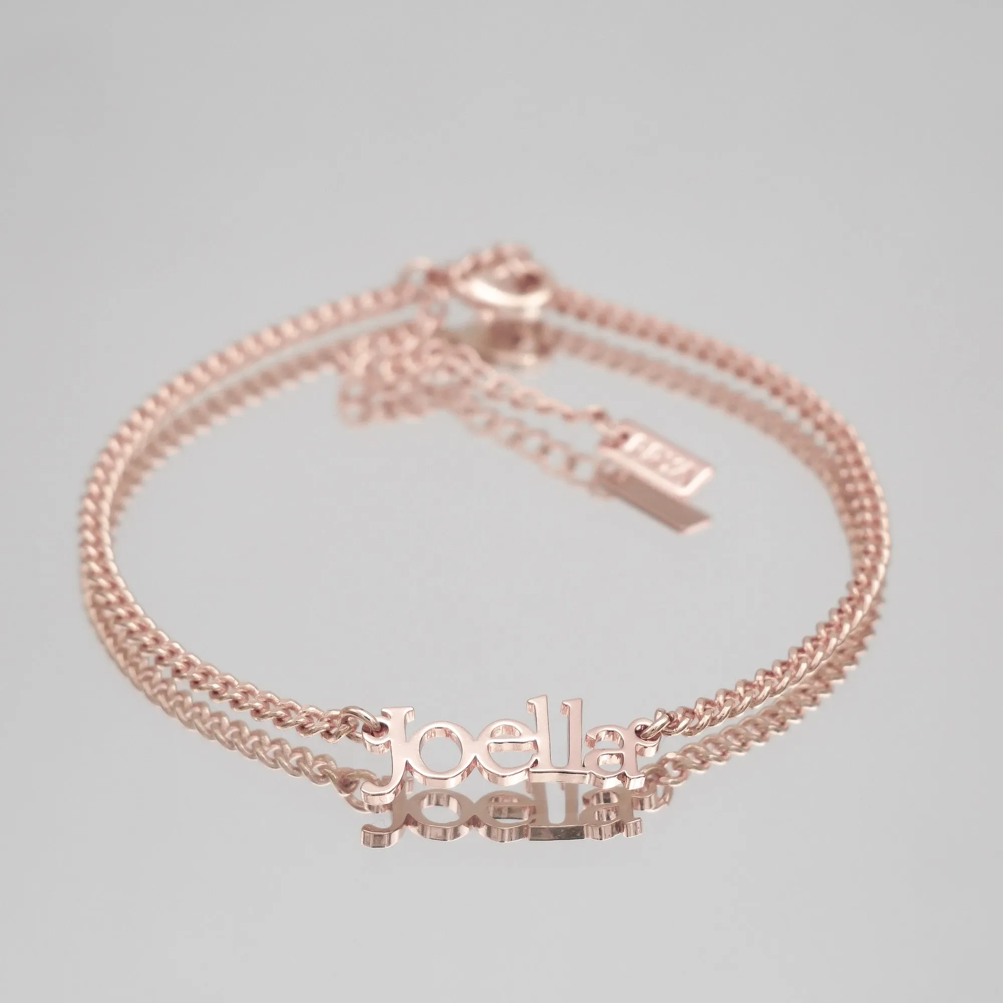 Monaco Custom Name Anklet