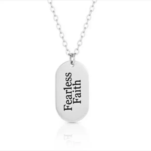 Montana Silversmiths Fearless Faith Necklace