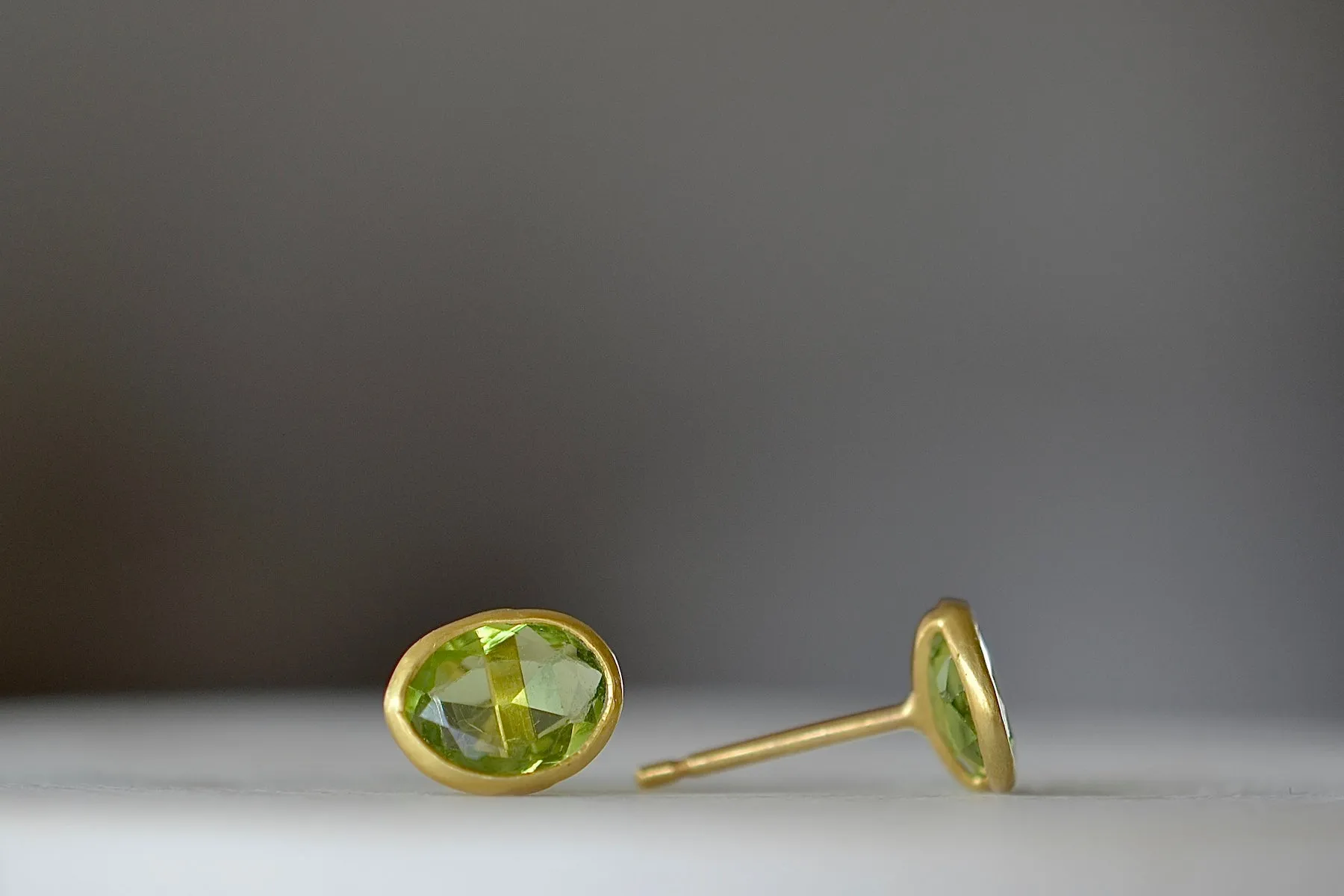 Peridot Classic Studs