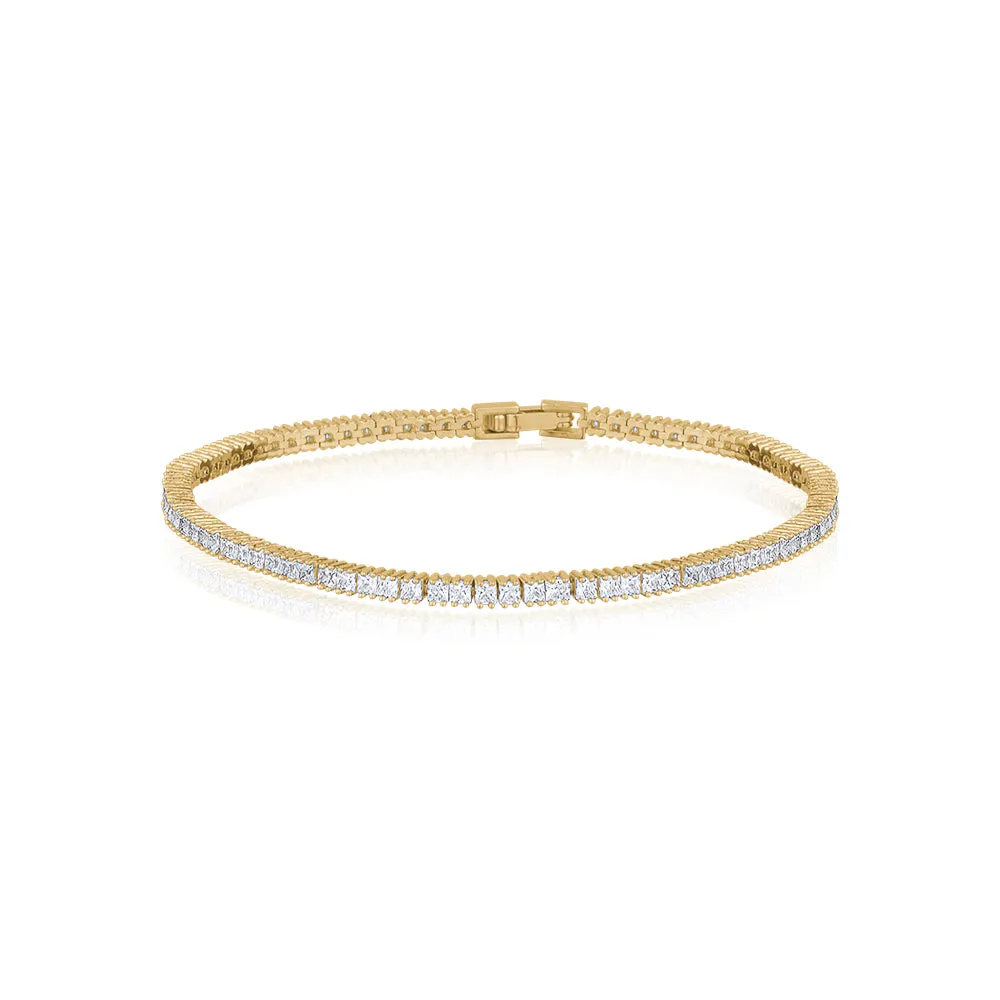 PRINCESS CUT TENNIS ANKLET