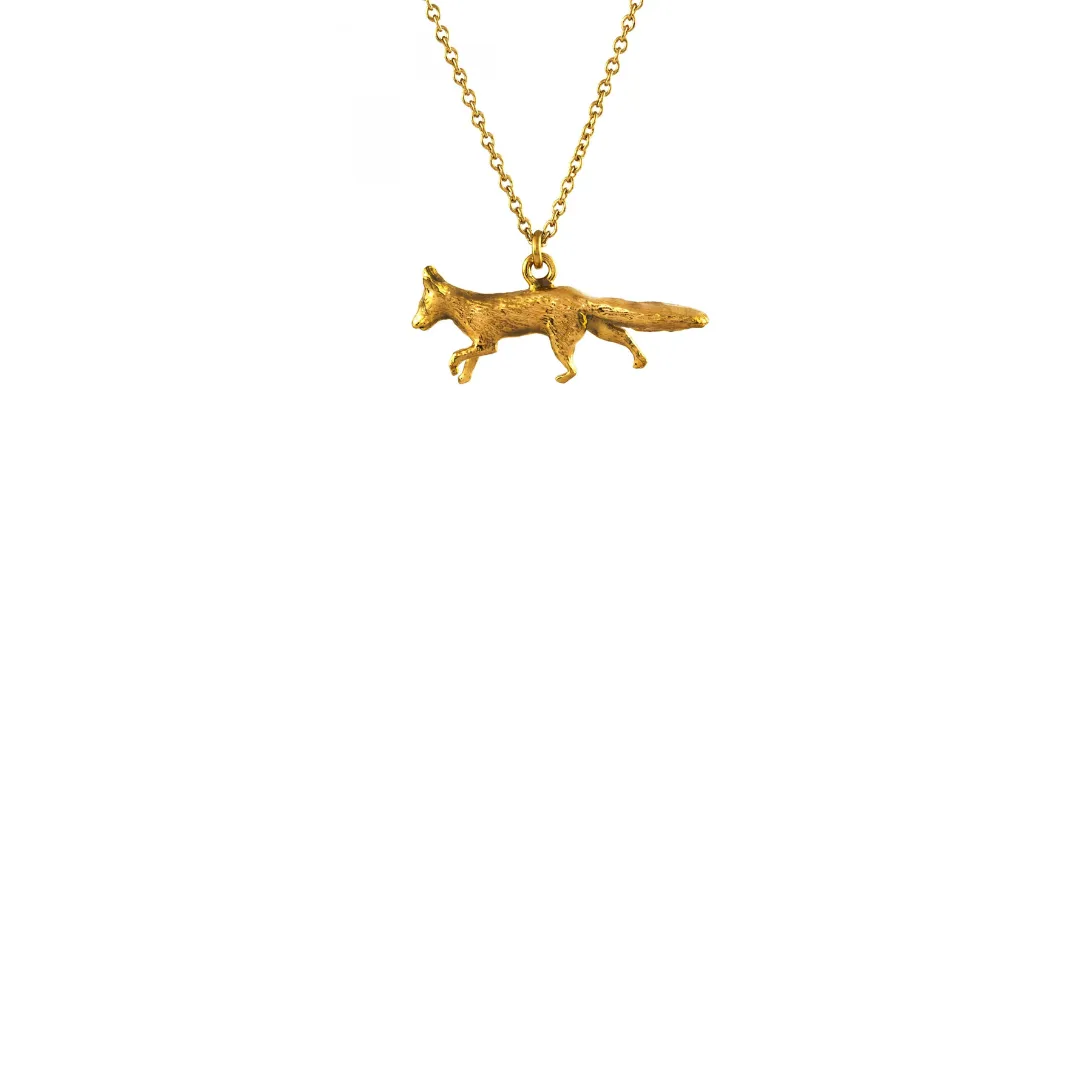 Prowling Fox Necklace