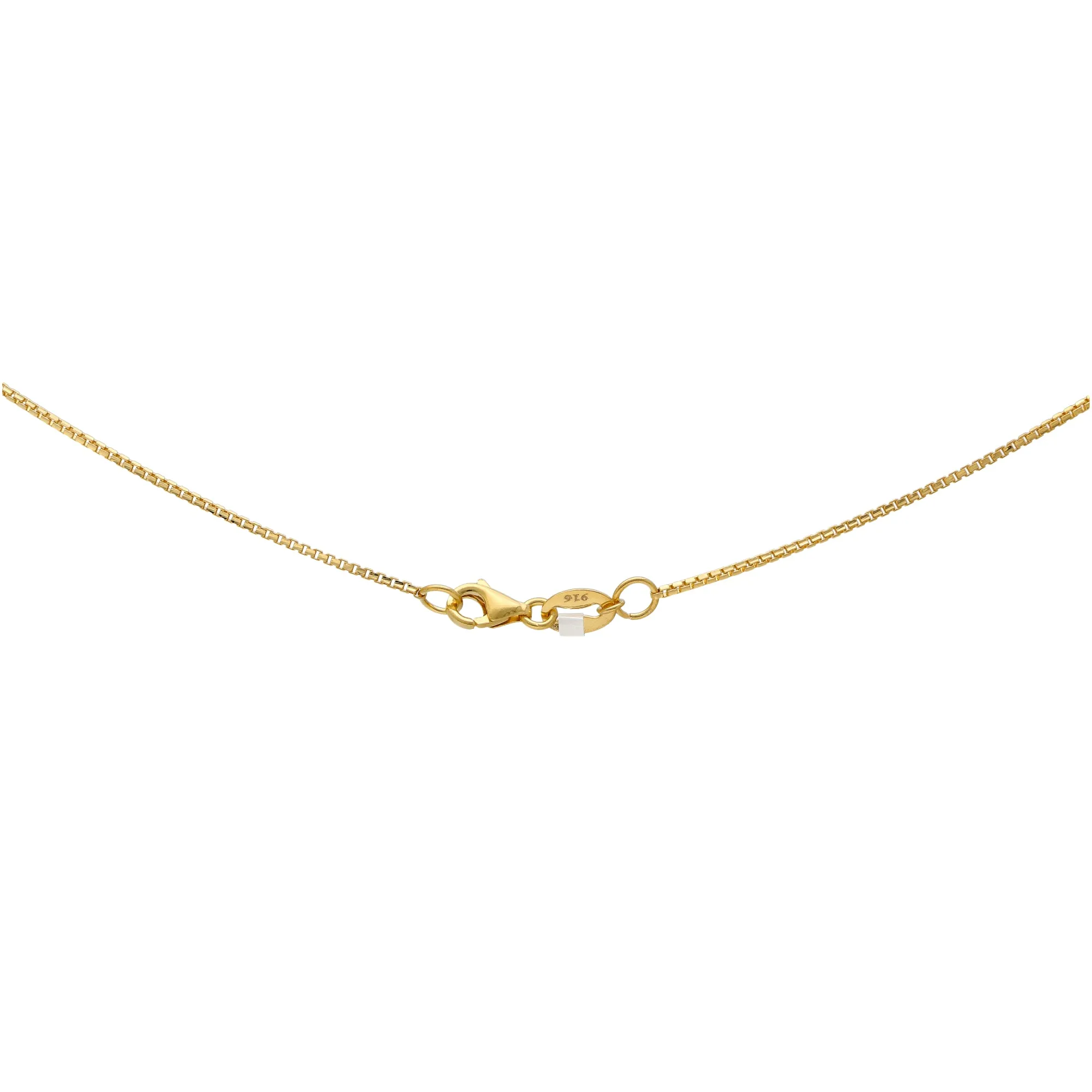 "Lots of Love" Necklace Set in 22K Multi-Tone Gold (12.2gm)