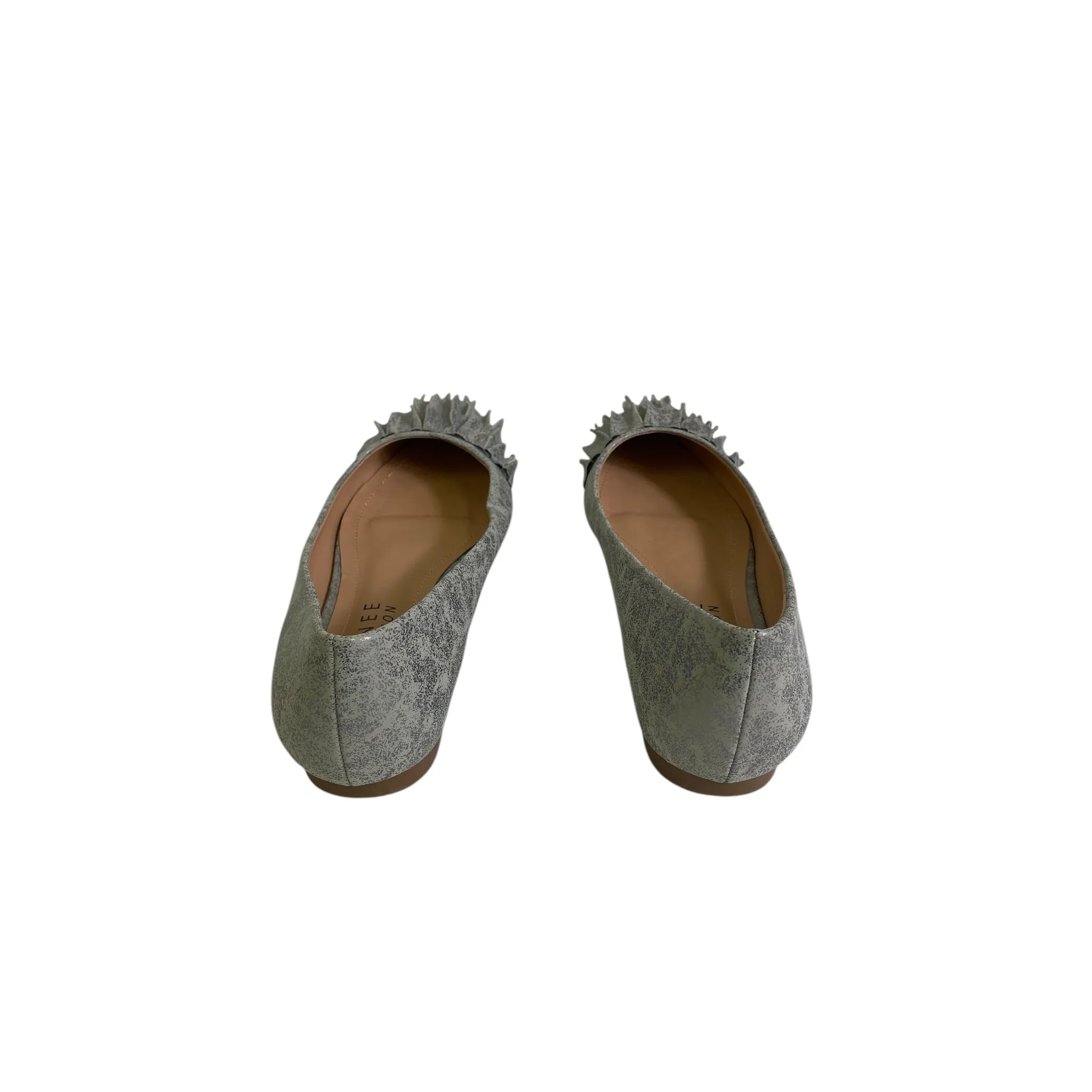 Shoes Flats By Journee In Silver, Size:7