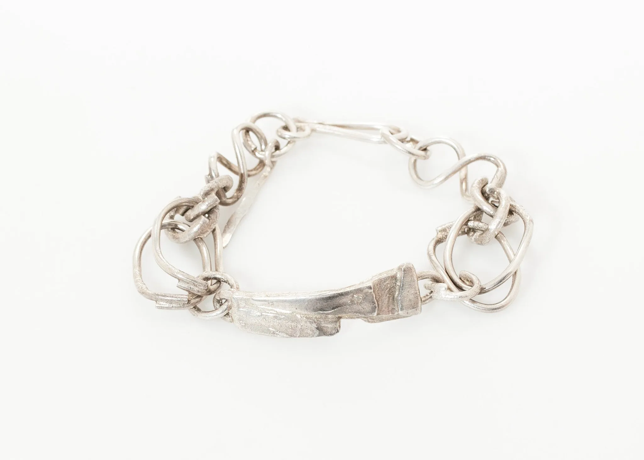 Silver I.D. Bracelet in Sterling -UEB