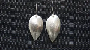 Silver Leaf Earrings