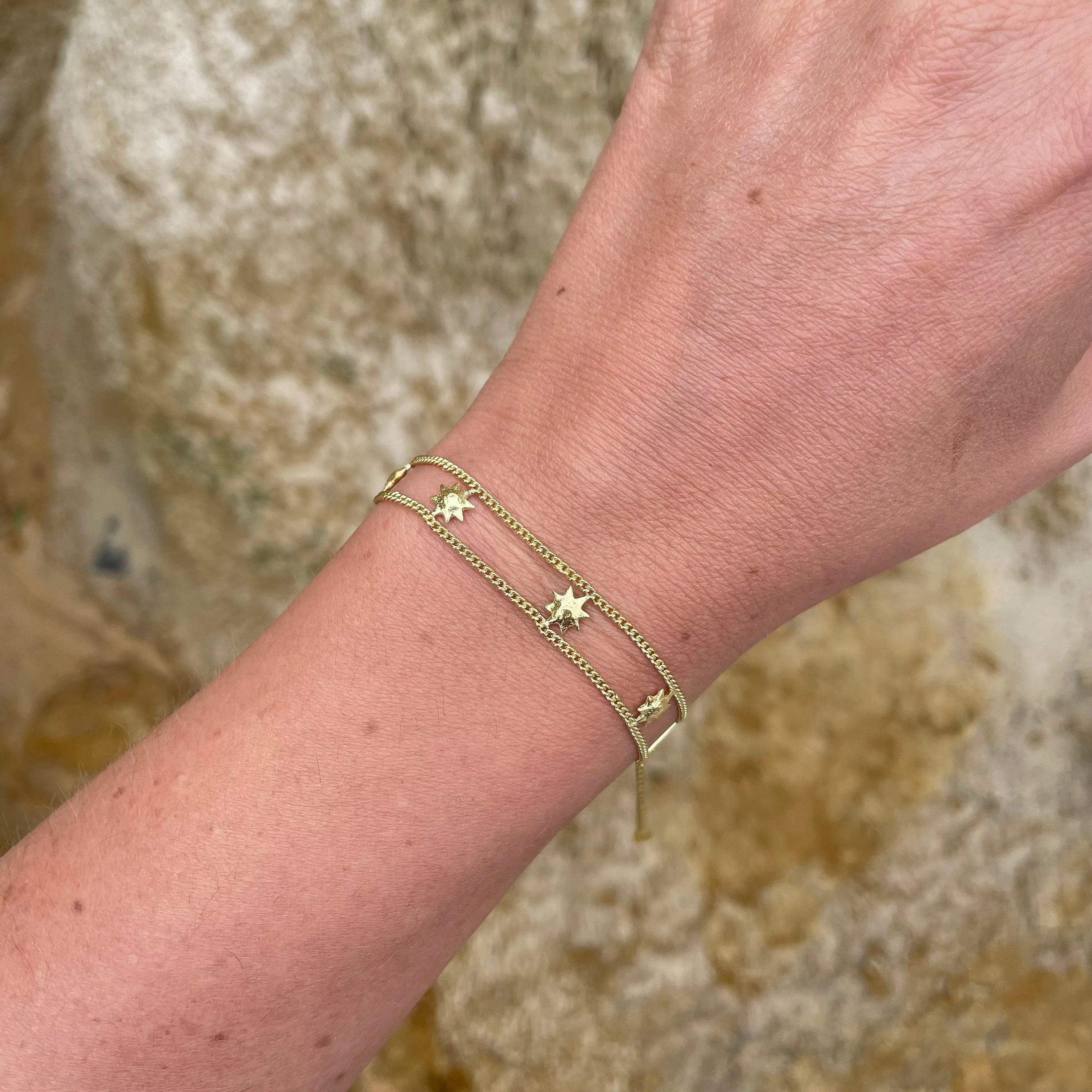 Sunbeams Gold Plated Bracelet