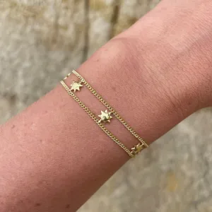 Sunbeams Gold Plated Bracelet