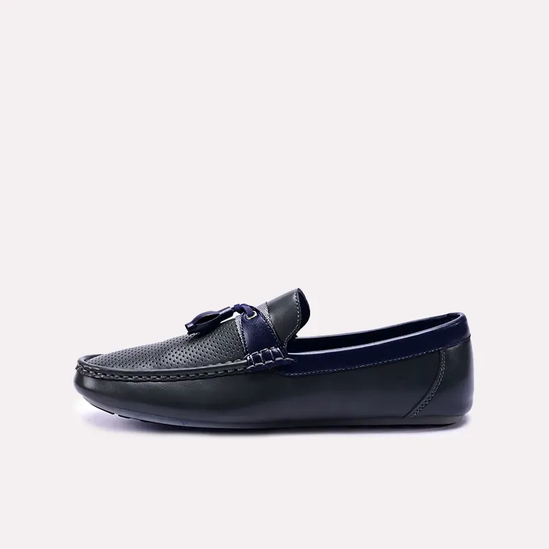 Thaddeus Gray Tassel Loafers 0130856