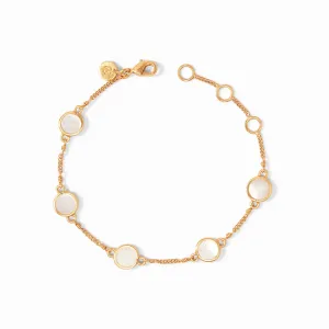 Valencia Delicate Bracelet - Gold - Mother of Pearl