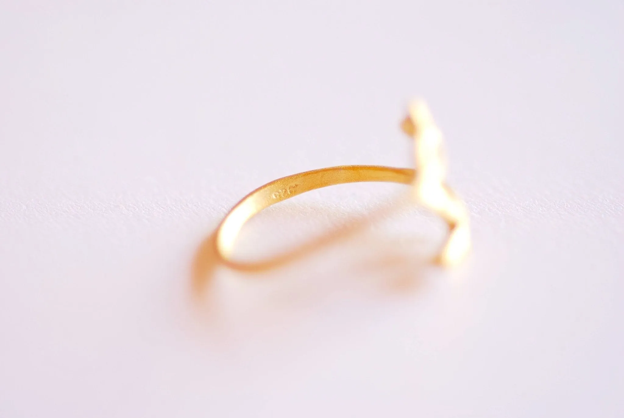 Wholesale Shiny Gold Leaf Branch Ring, Gold Leaf Ring, Layering Ring, Vine Ring, Laurel Ring, Nature Jewelry, twig ring, branch ring, tree ring,